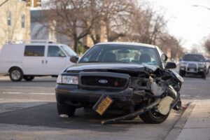 totaled car