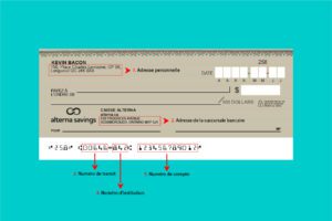 Spécimen de chèque de Caisse Alterna